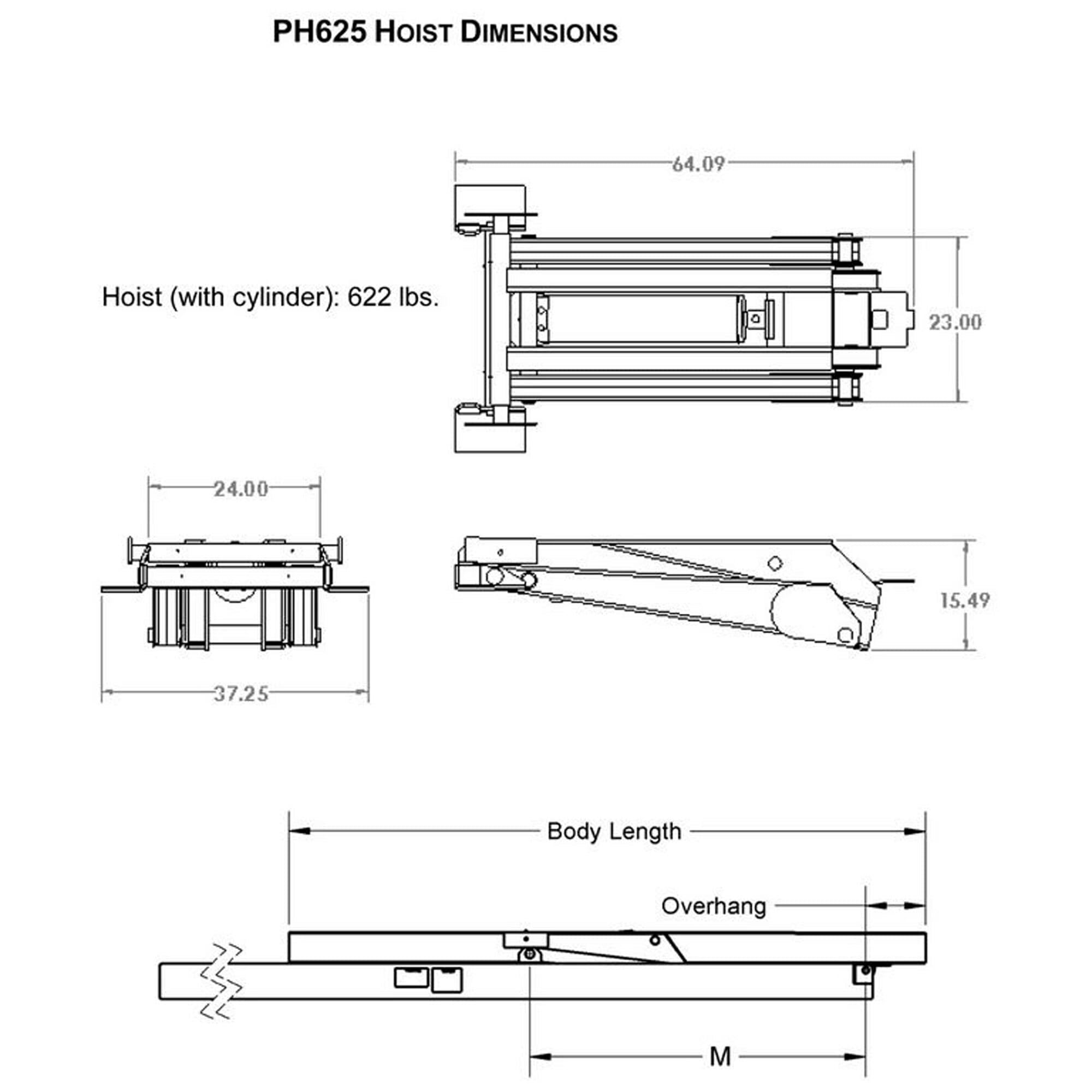 12-ton-24-000-lb-dump-trailer-hydraulic-scissor-hoist-kit-ph625