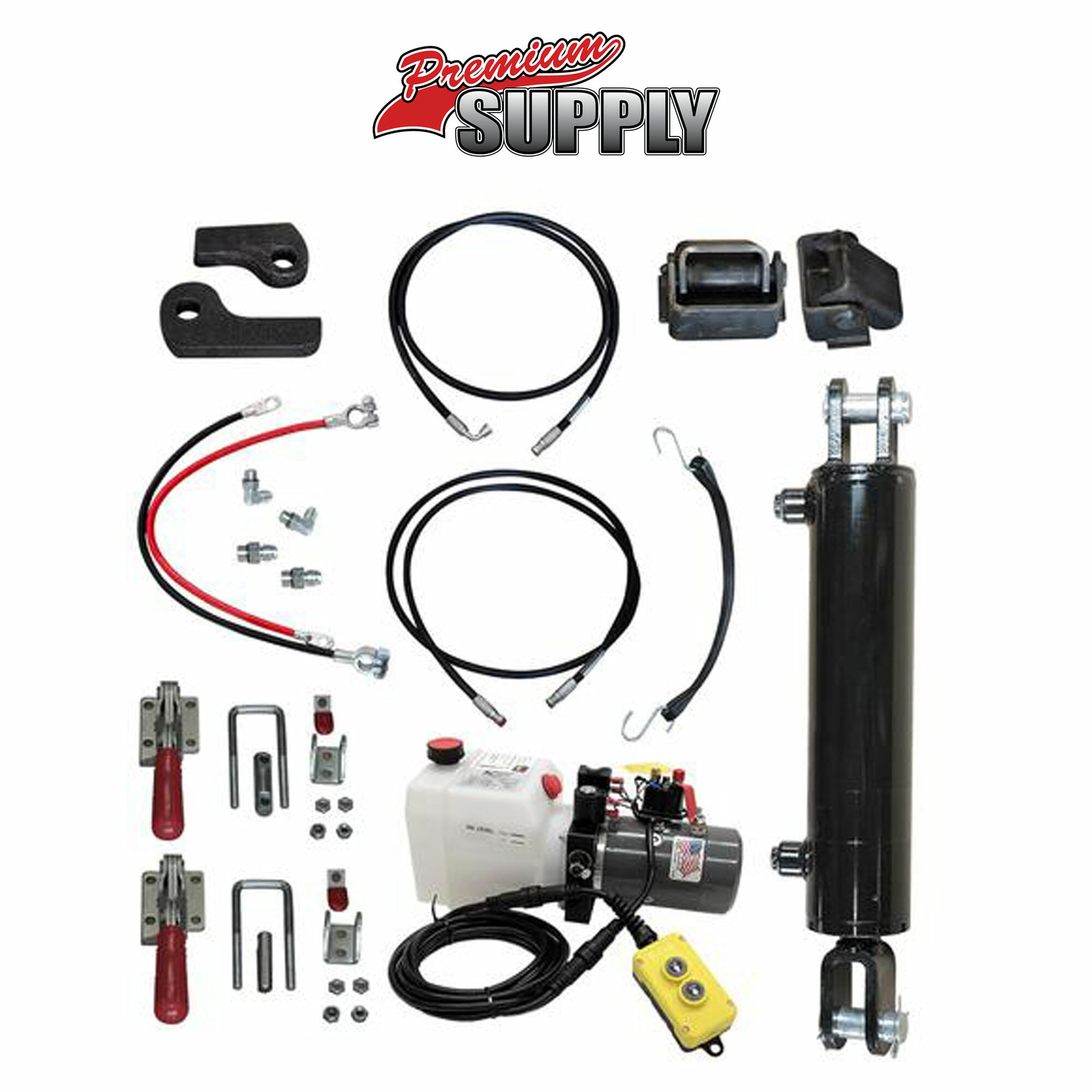 Premium Supply Hydraulic Tilt Deck Kits Welded 310w Johnson Trailer Parts 2385